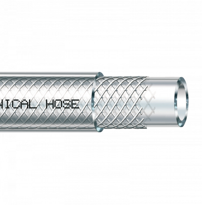 Clear Braided PVC Pipe 6mm*2.5mm