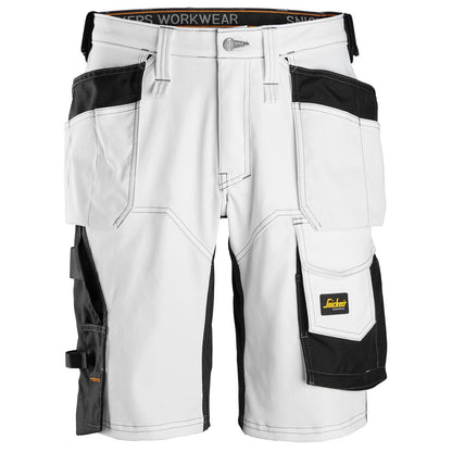 Snickers 6151 AllroundWork, Stretch Loose Fit Holster Pockets Work Shorts Various Colours