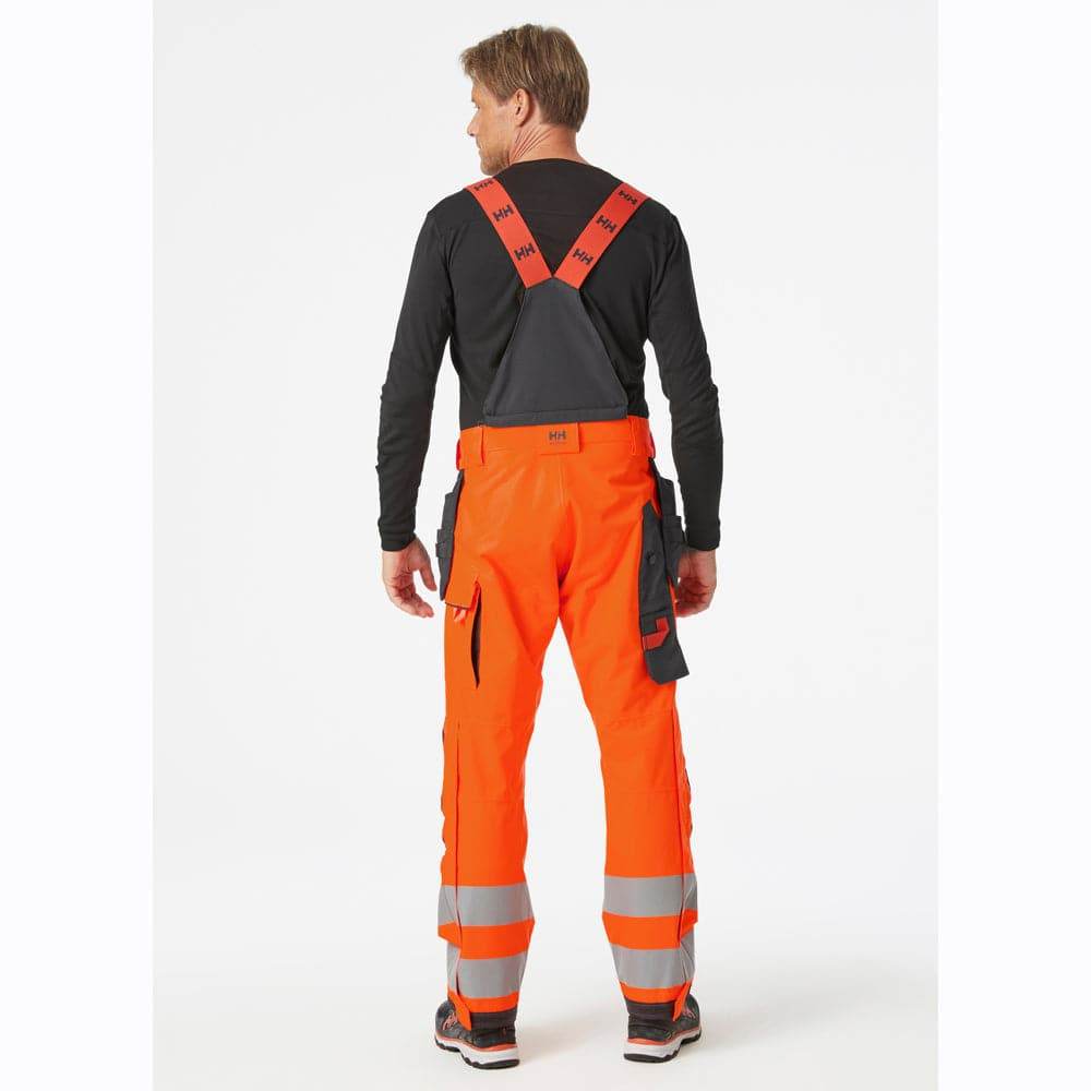 Helly Hansen 71493 Alna 2.0 Hi-Vis Waterproof Shell Construction Bib& Brace Pant Trouser