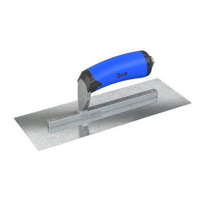 Bon Razor Stainless Steel Finishing Trowel - Square End - Comfort Wave Handle