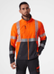 HELLY HANSEN 77203 ICU BRZ BREATHABLE HI-VIS SOFTSHELL JACKET
