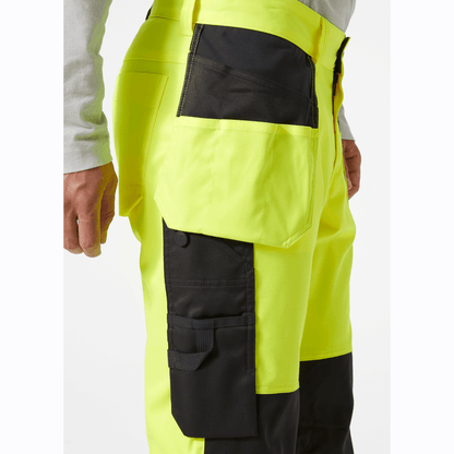 Helly Hansen 77512 UC-ME Hi-Vis Construction Pant Trouser Class 2