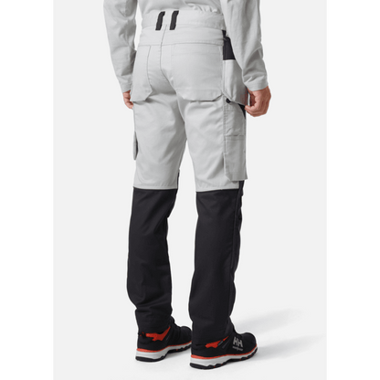 Helly Hansen 77521 Manchester Holster Pocket Knee Pad Trousers Grey Fog