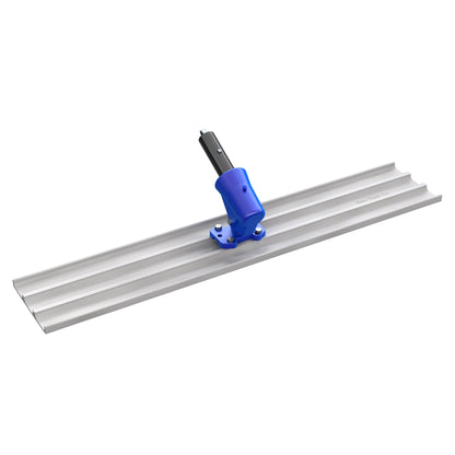 Bon Tool Square End Magnesium Bull Float with Wormgear Bracket