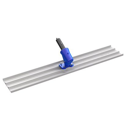 Bon Tool Square End Magnesium Bull Float with Wormgear Bracket