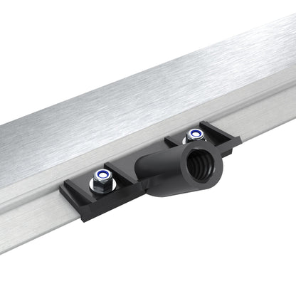 Bon Tool Overlay Spreader/Smoother - Smooth Blade with Broom Handle Bracket (82-805)