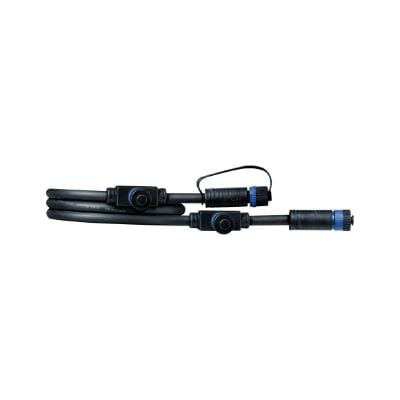 Outdoor Plug & Shine Cable 1m - 3 Outputs