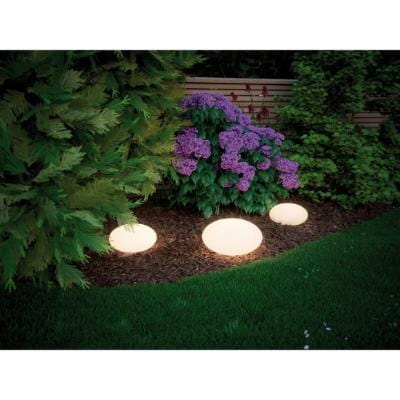 Outdoor Plug & Shine LED Stone - 280mm