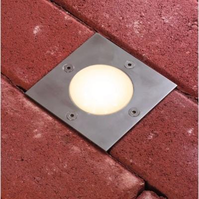 Outdoor Plug & Shine Square Floor Individual Spotlight