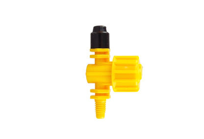 Antelco Vari-Jet™ 90° Black Cap/ Yellow Base
