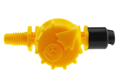 Antelco Vari-Jet™ 90° Black Cap/ Yellow Base