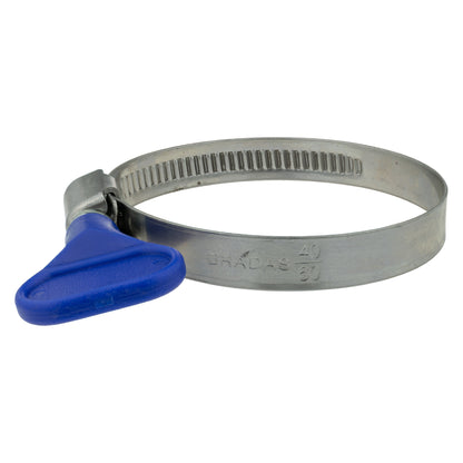 A2 Grip Hose Clip 40mm-60mm - Adjustable 304 Stainless Steel Duct Clamps Hose Pipe Clamps Air Ducting Clamp Worm Drive Hose Clamps