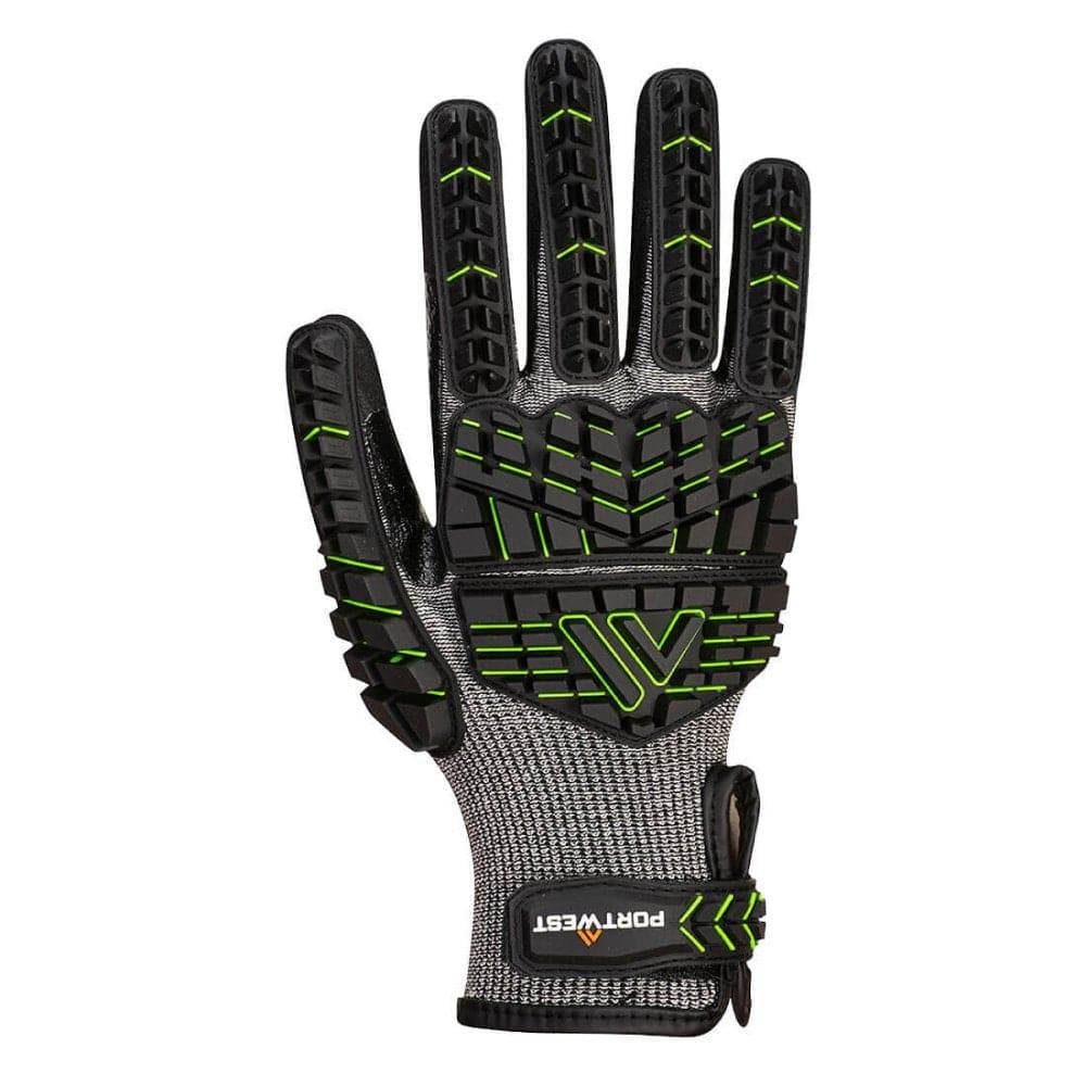 Portwest A755 VHR15 Nitrile Foam Impact Gloves