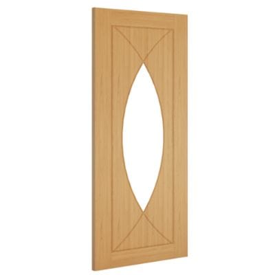 Amalfi Oak Prefinished Internal Glazed Door - All Sizes