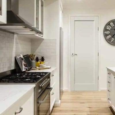 Antigua White Primed Internal Door - All Sizes