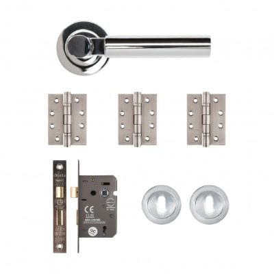 Arcadia Polished Chrome Mortice Kit