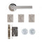 Ares Polished Chrome Bathroom Kit