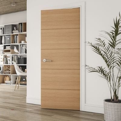 Augusta Oak Prefinished Internal Fire Door FD30 - All Sizes