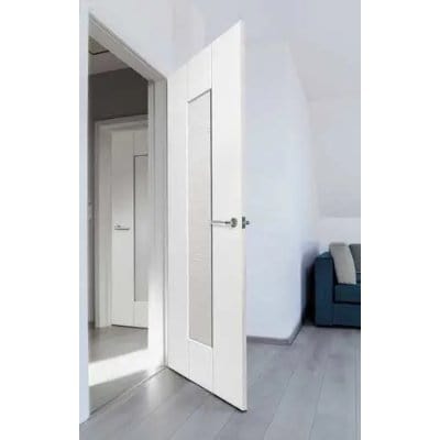 Axis Ripple White Primed Internal Door - All Sizes