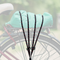 Bungee Spider Hook Elastic Rubber for Bike Rack, Black