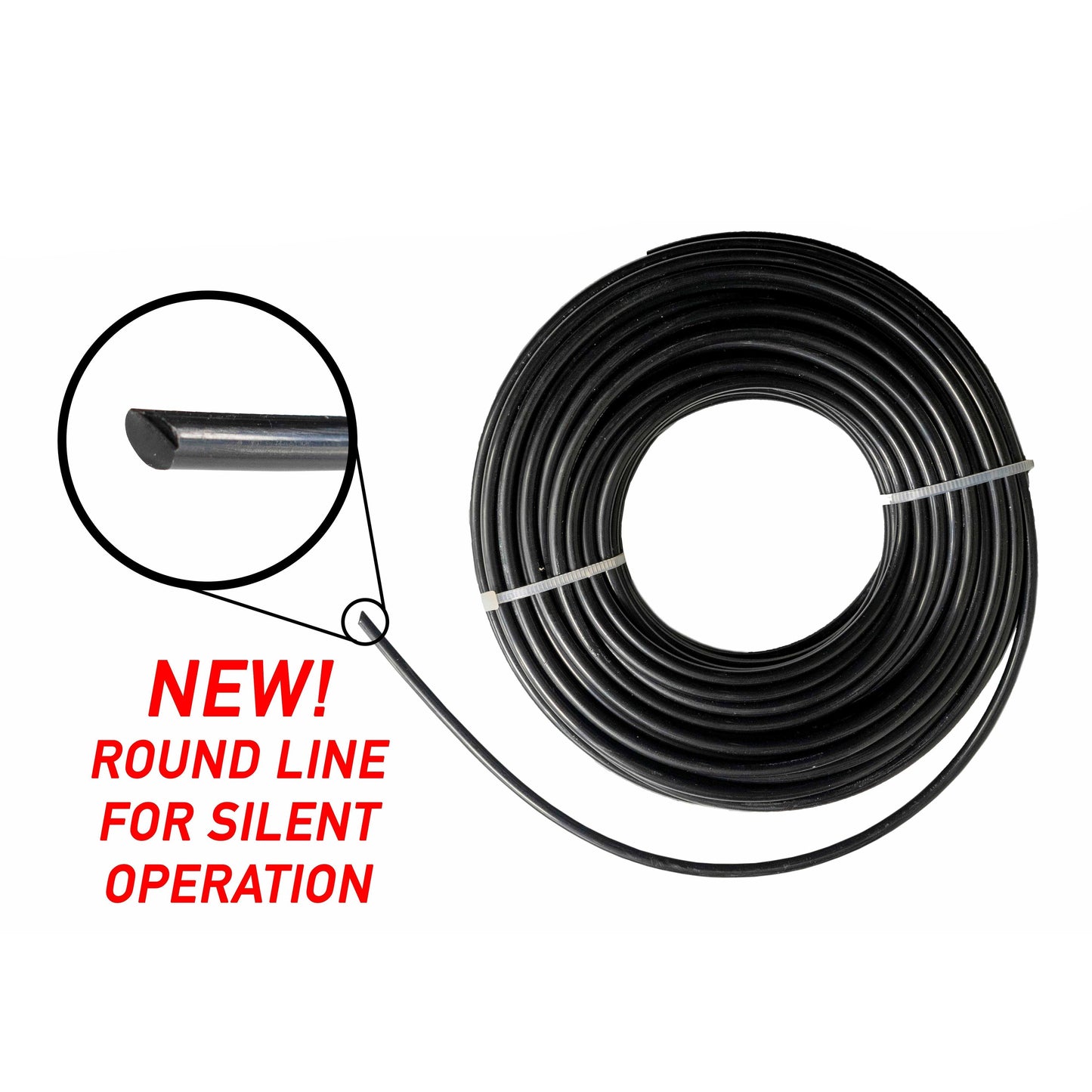 Strimmer Line Black Round 3mm x 15m