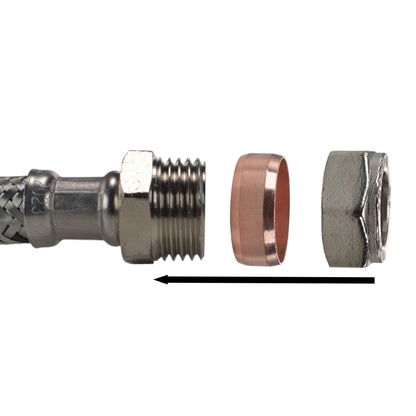 Simple Lever Tap STANDARD Connection Kit x2