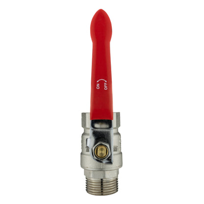 IBC 2” S60X6 Cap with Lever Valve and 20mm MDPE Elbow