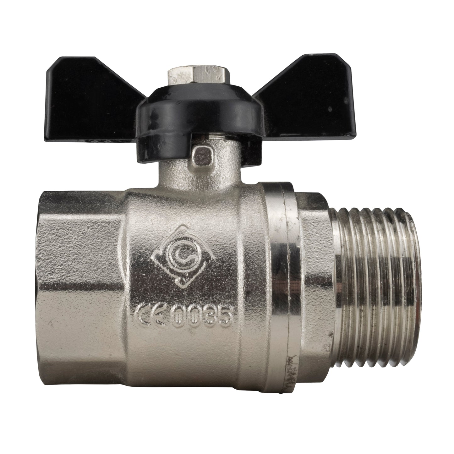 Water Butt Kit 1” BSP with Metal Bib Valve and Quick Connect Outlet