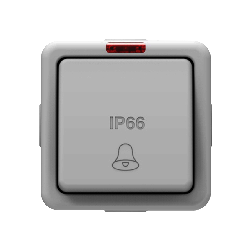 Caradok 1G Retractive Switch IP66