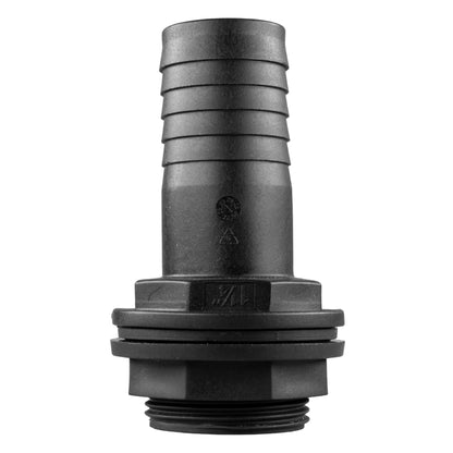 Tank Connector with Washer & Nut 1.5"BSPM - 1.5" Barb