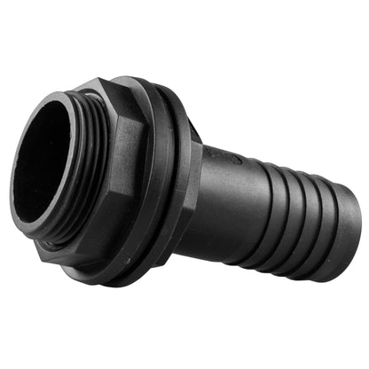 Tank Connector with Washer & Nut 1.25" BSPM - 1.25" Barb
