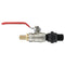 Water Butt Kit ½” BSP with Lever Valve and 13mm Brass Barb
