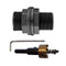 Tank Connector with Washer 1" BSPM and Drill Bit