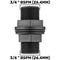 Tank Connector with Washer 3/4" BSPM
