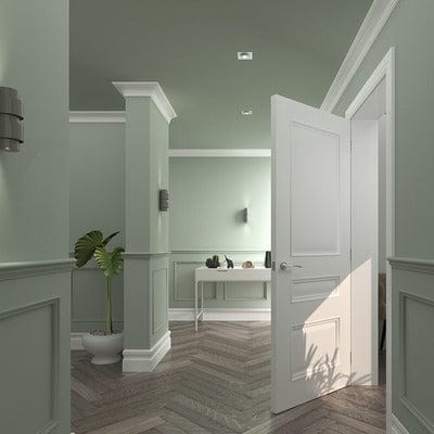 White Primed Balmoral Wall Panelling Pack - 2400mm
