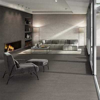 Ceres Slate Finish Outdoor Basalt Paving Tile (Pack of 2)