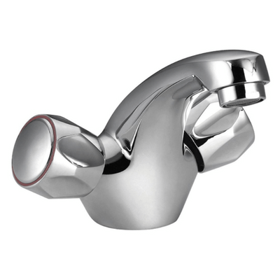 Entree Chrome Basin Mixer Tap w/ Click-Clack Waste