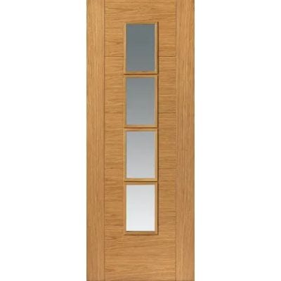 Bela Pre Finished Glazed Internal Door - All Sizes
