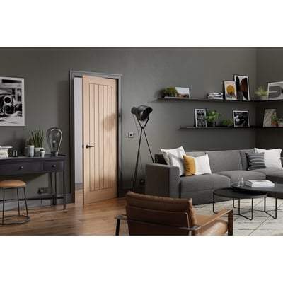 Oak Belize Pre-Finished Internal Door - 2040mm x 726mm