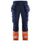 Blaklader 1993 Hi-Vis 4-Way Stretch Holster Pocket Work Trousers