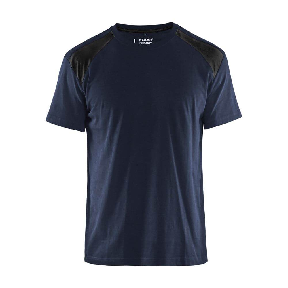 Blaklader 3379 Cotton Two Tone Crew Neck Work T-Shirt