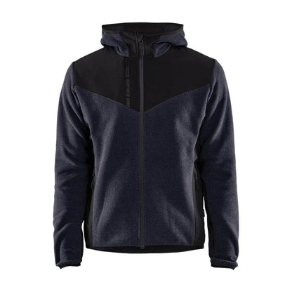 Blaklader 5940 Knitted Part Softshell Hooded Work Jacket