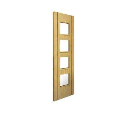 Blenheim Oak Pre Finished Glazed Internal Door - All Sizes