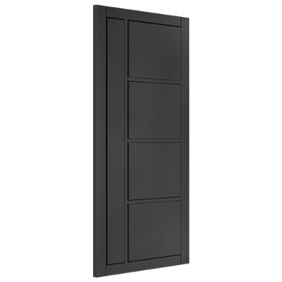 Brixton Black Prefinished Internal Door - All Sizes