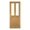 Bury Oak Prefinished Glazed Internal Fire Door FD30 - All Sizes