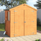 Bute Shiplap 4ft x 6ft Double Door Apex Shed w/ Window