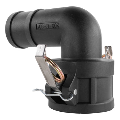 Camlock 90-Degree Female Elbow 2" Barb