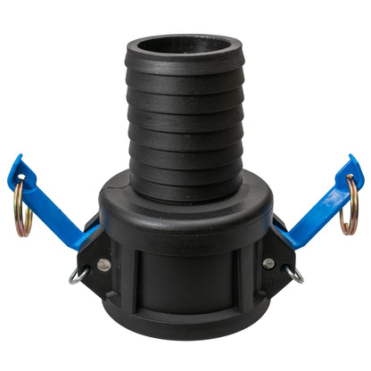 IBC 2” S60X6 Valve with IBC S60X6 - 2” Camlock Fitting and 2” Type C Camlock