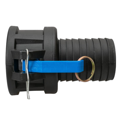 IBC 2” S60X6 Valve with IBC S60X6 - 2” Camlock Fitting and 2” Type C Camlock