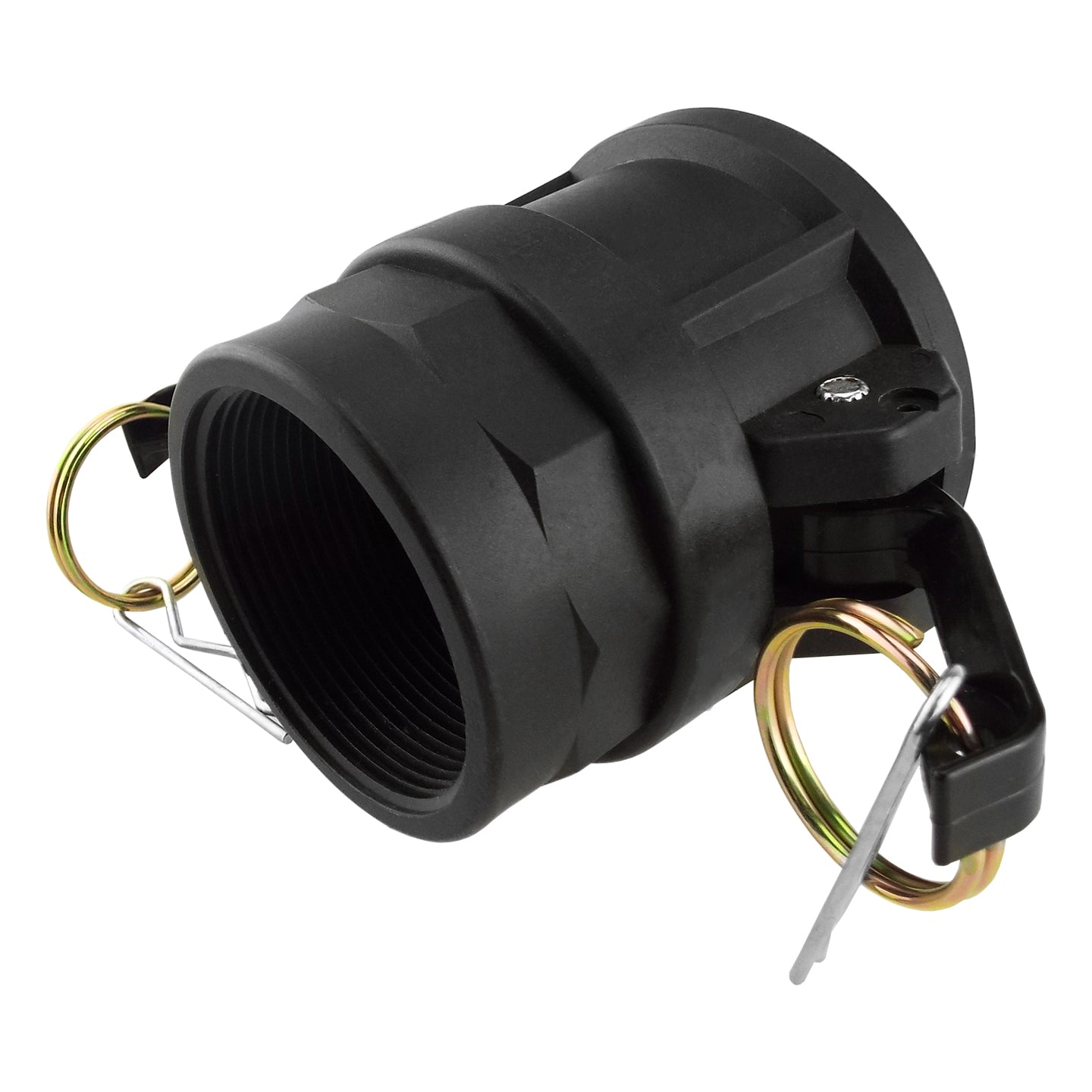 IBC 2” S60X6 Valve with IBC S60X6 - 1” Camlock Fitting 1” Type D Camlock
